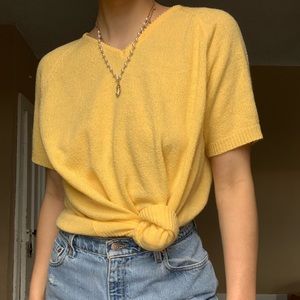 Vintage Yellow Tee